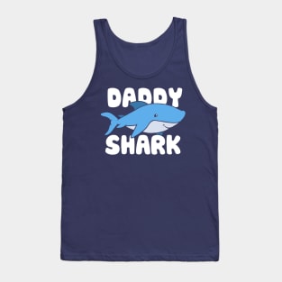 Cute Daddy Shark Tank Top